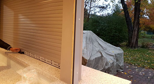 Patio Roll Up Shutters