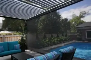 Retractable Glass for Porches & Patios