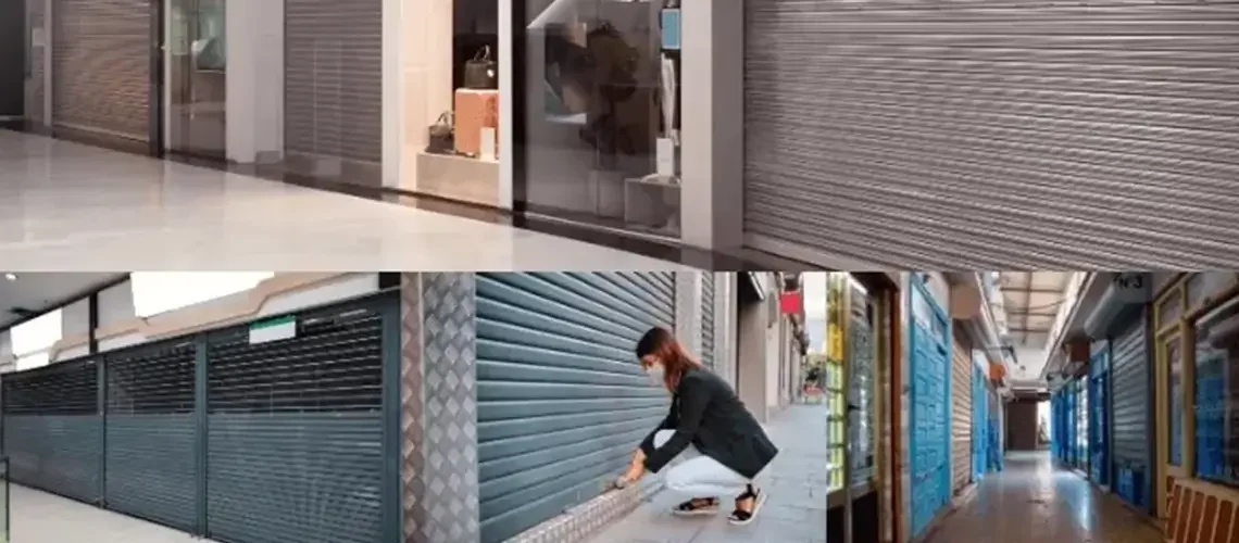 Business Using Rolling Shutters